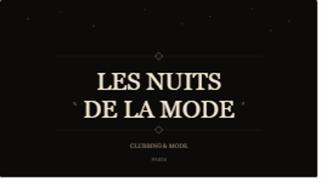 Nuits De La Mode